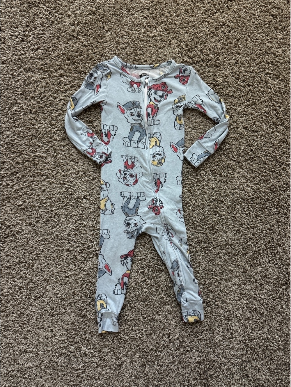 Paw Patrol Toddler Snug-Fitting Pajama One-Piece | 18 Months